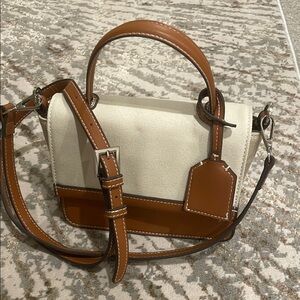 Zara Two-Tone mini Handbag